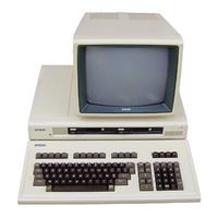 Epson qx-10 Operation Manual