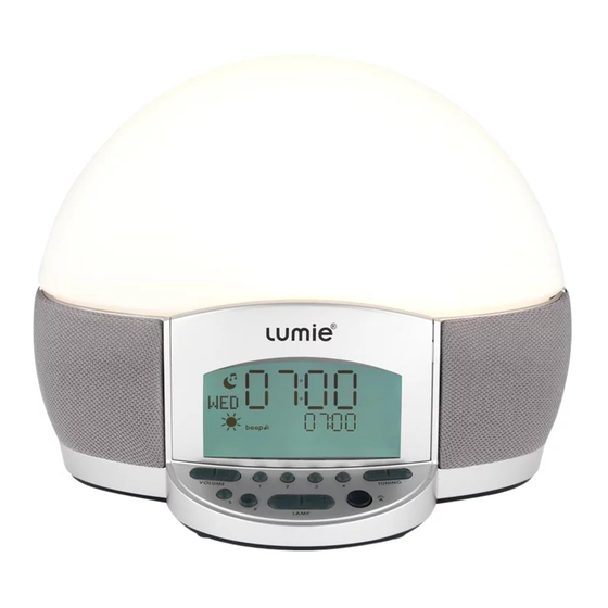 Lumie ELITE 300 Bodyclock Operating Instructions Manual
