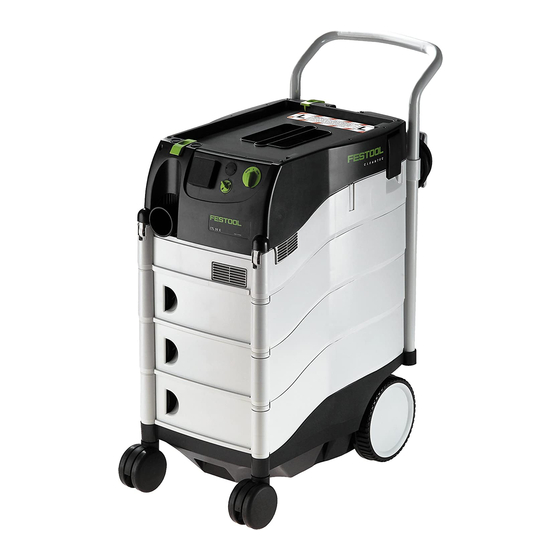 Festool CTM 22 E SG Operating Manual