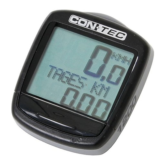 CON-TEC C–1200 Manual