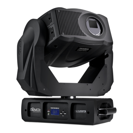 ProLights Z2500DIGITAL User Manual