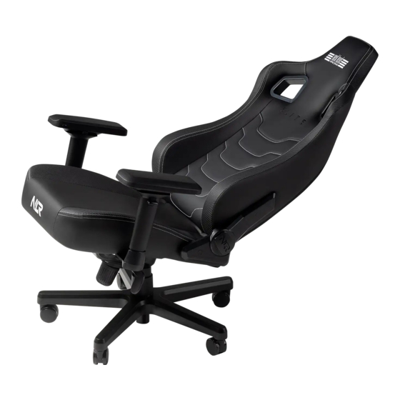 Next Level Racing Elite gaming chair Instruction Manual
