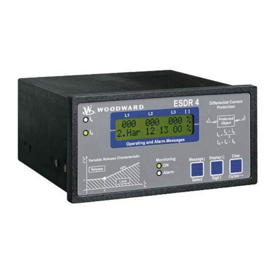 Woodward ESDR 4T Manual