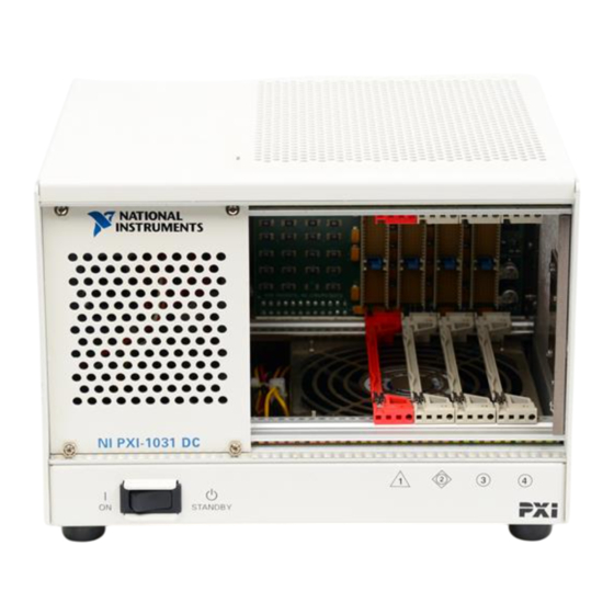National Instruments PXI-1031DC User Manual