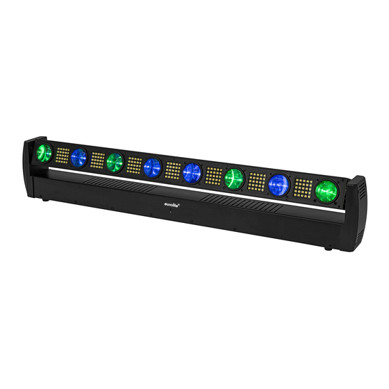 EuroLite LED BAR-8 Swing QCL User Manual