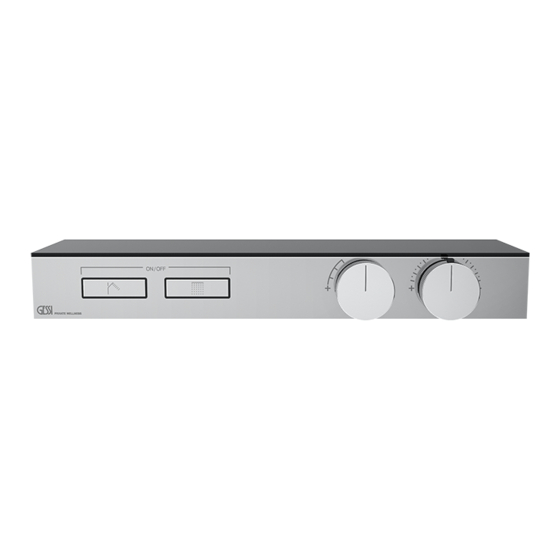 Gessi HI-FI 63022 Manual