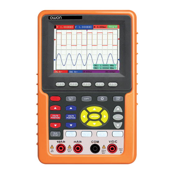 Owon HDS2062M-N User Manual