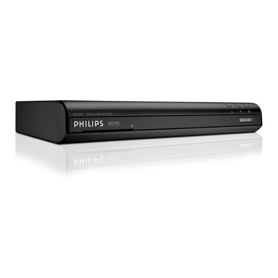 Philips DCR2022 Specifications