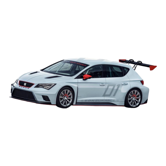 Seat LEON CUP RACER 2015 Technical Manual