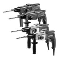Metabo BHE 2644 Original Instructions Manual
