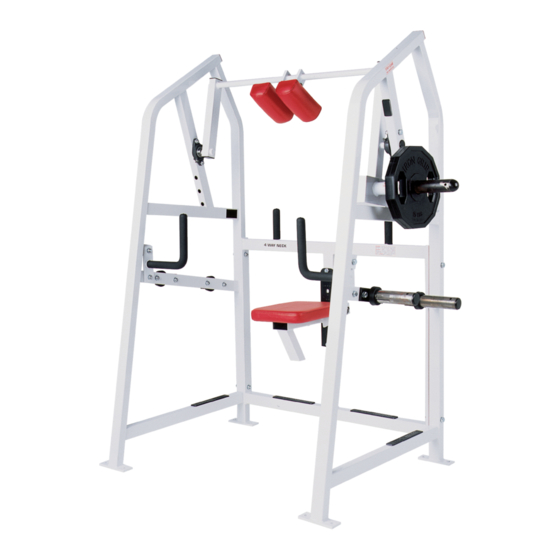 Hammer Strength PL-4W Assembly Manual