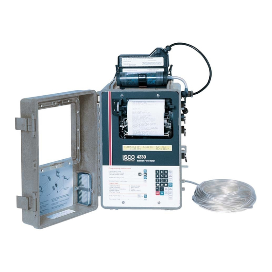 ISCO 4230 Manual