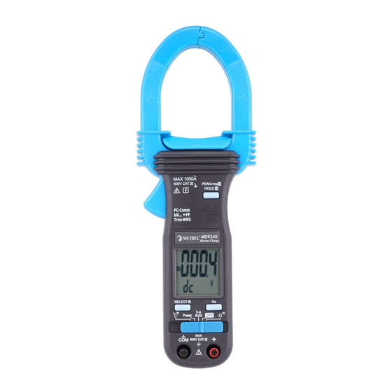 METREL MD 9240 User Manual