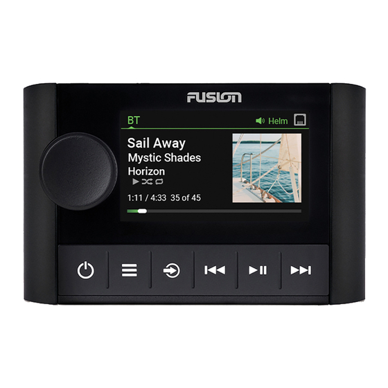 Fusion MS-ERX400 Installation Instructions
