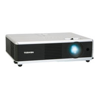 Toshiba TLP-WX100U - TLP WX100 WXGA LCD Projector Owner's Manual