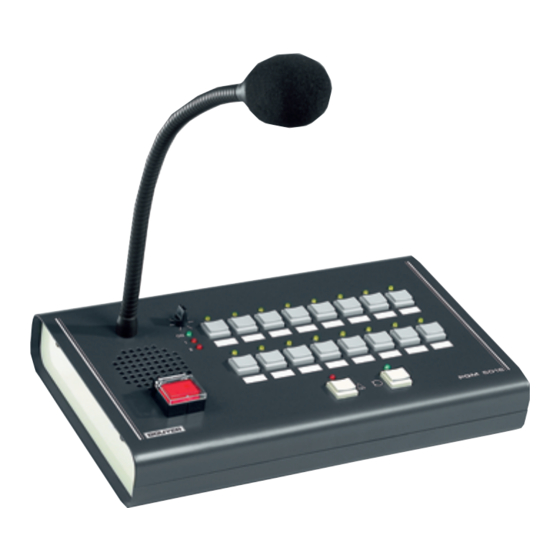 Bouyer PGM 5000 C Quick Start Manual
