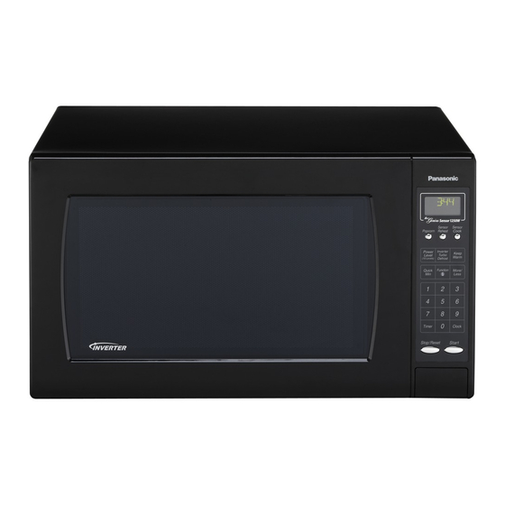 Panasonic NN-H965BF - Luxury Full-Size - Microwave Oven Manuals