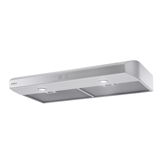 ELICA ALLASIO EAL330S2 Use, Care And Installation Manual
