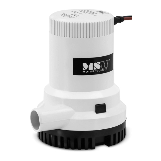 MSW -M-BP-2000 User Manual