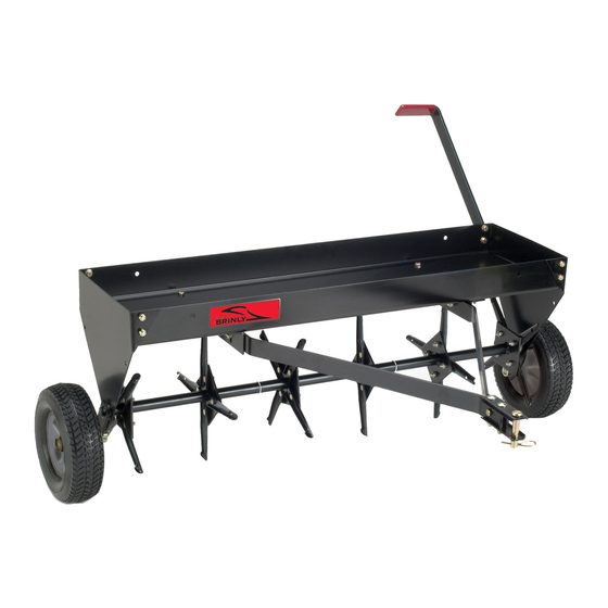 Brinly PA-482BH Owner's Manual