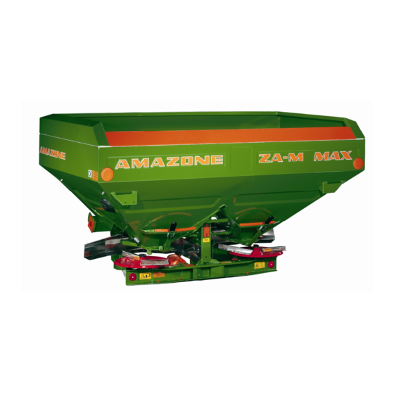 Amazone ZA-M Instruction Manual