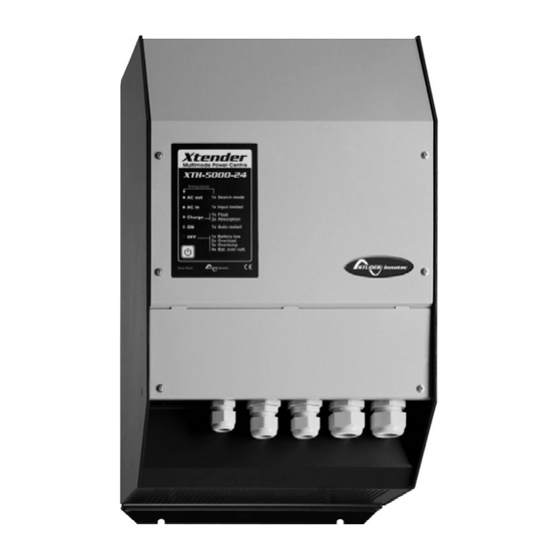 Studer Xtender Series User Manual