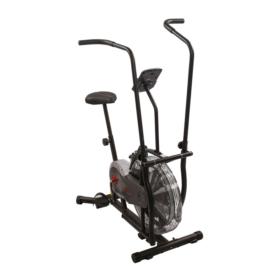 Sunny Health & Fitness ZEPHYR AIR BIKE SF-B2715 Manual