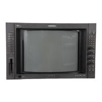 Sony TRINITRON BVM-14G5E Operation And Maintenance Manual