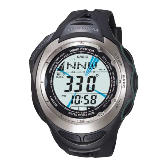 Casio QW-3042 Service Manual