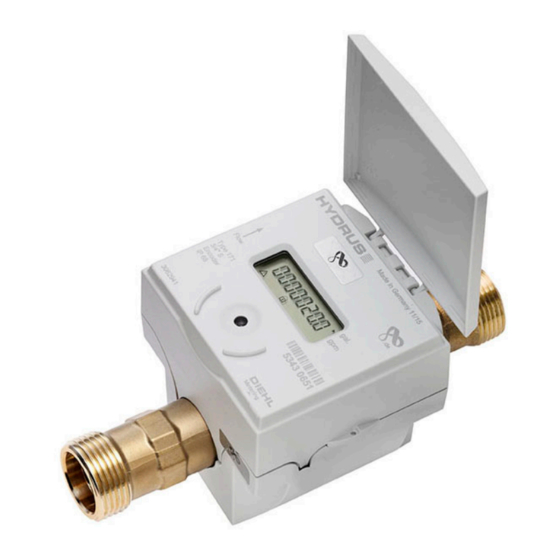 Diehl Hydrus Installation And User Manual