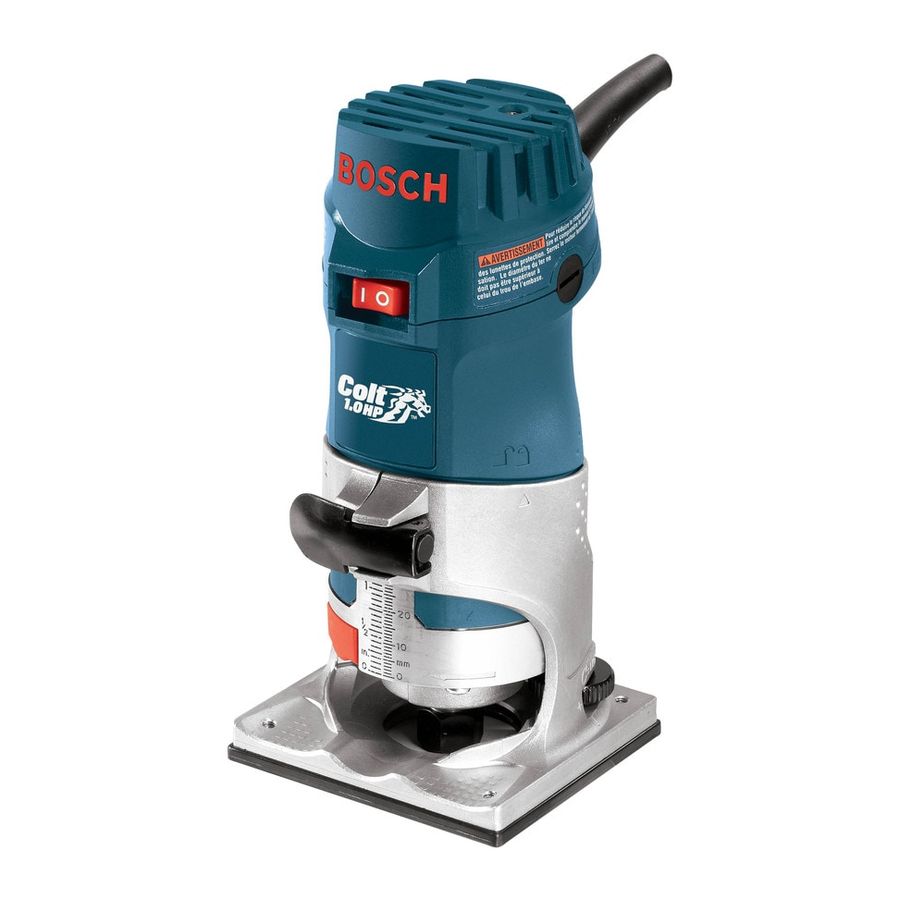 Bosch PR10E Manual