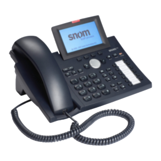 Snom 300 Manual