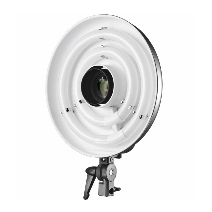 Foto Walser walimex Beauty Ring Light Copy Of Instruction Manual