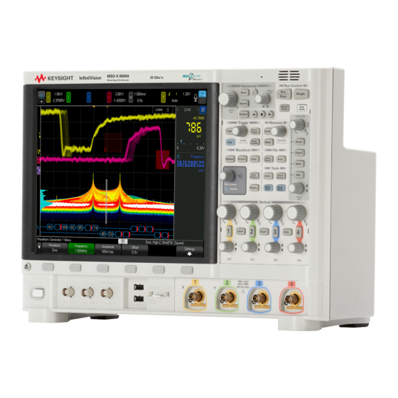 Keysight Technologies InfiniiVision 6000 X Series Service Manual