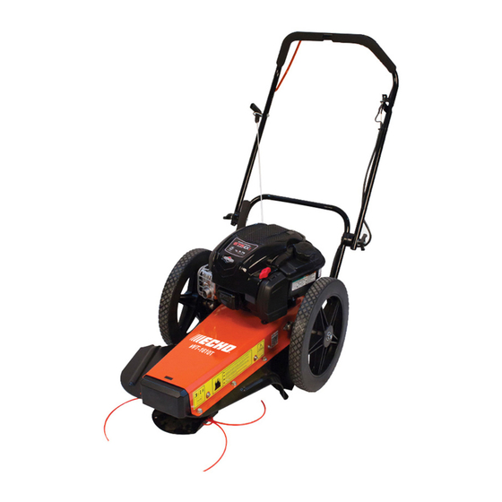 Echo WT-1610T Operator's Manual
