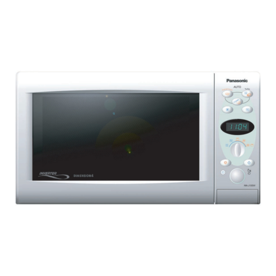 Panasonic NN-J125MB WPG Service Manual