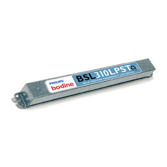 Bodine BSL310LPST Installation Instructions