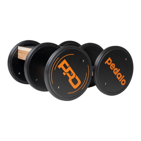 pedalo PRO 22040000 Manual