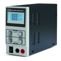 Velleman LABPS3005SM User Manual