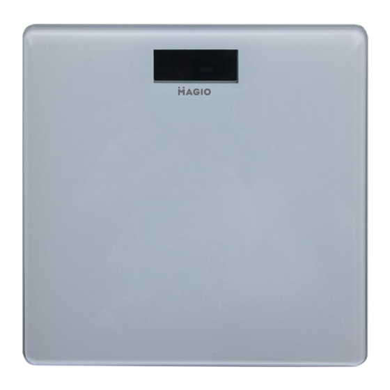 Magio MG-812 Floor Scales Manuals