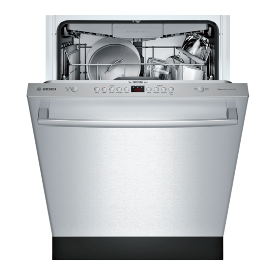 Bosch SHXM4AY52N Quick Start Manual