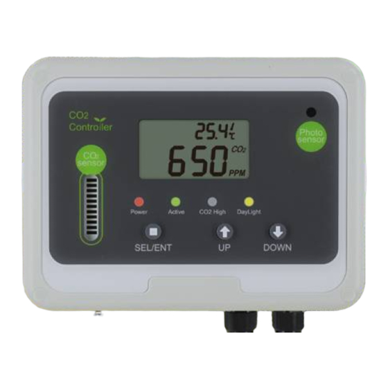CO2 Meter RAD-0501 Operating Instructions