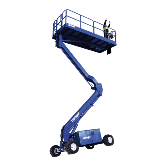 Upright SL26SL Service Manual