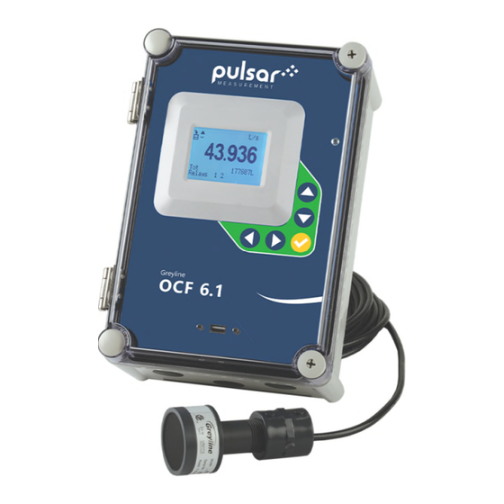 Pulsar Measurement Greyline OCF 6.1 Instruction Manual