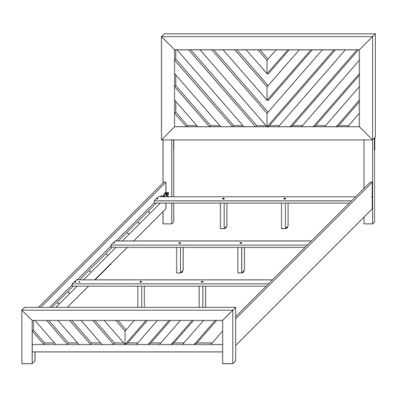 New Classic Furniture BISCAYNE 6/0 WK HB B3314-215 Assembly Instructions