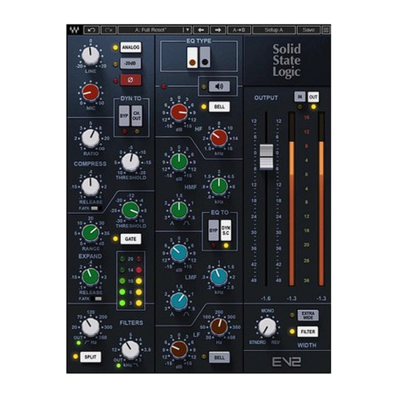 Ssl EV Series User Manual