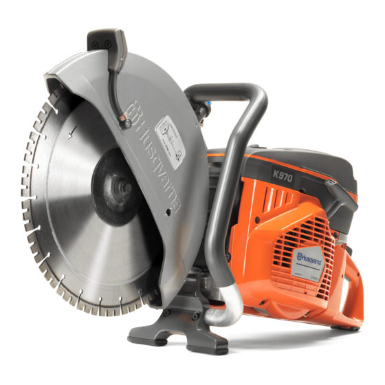 Husqvarna K970 II Rescue Operator's Manual