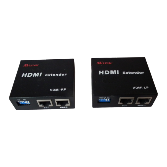 AVLink HDMI-RP User Manual