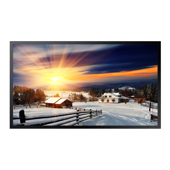 Samsung OH46F Installation Manual