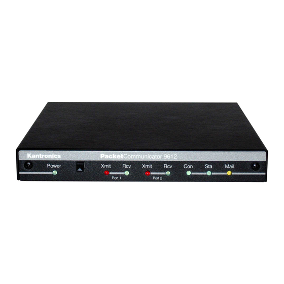 Kantronics KPC-9612 Getting Started And Reference Manual